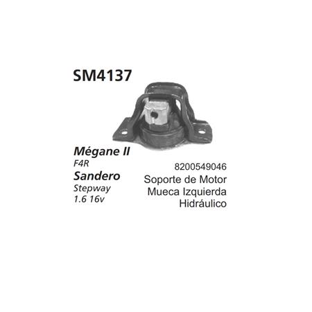 SOPORTE DE MOTOR MUECA IZQUIERDA MEGANE 2 SANDERO 1.6 16V HIDRAULICO